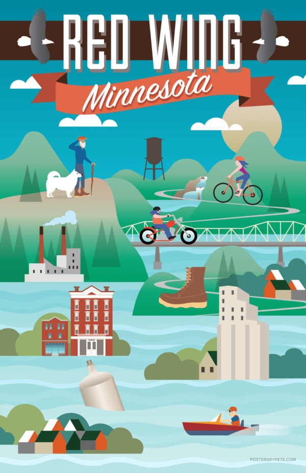 Red Wing MN Poster